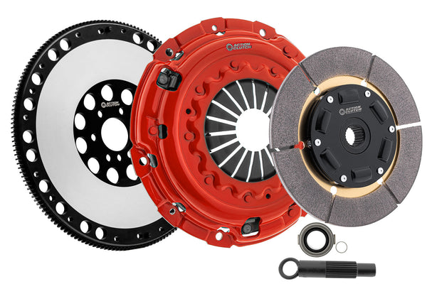 Ironman Sprung (Street) Clutch Kit for Subaru Forester XT 2014-2017 2.0L DOHC (FA20F) Turbo AWD Includes Lightened Flywheel